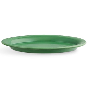 Assiette ovale Ursula 22x33 cm - Vert foncé - Kähler
