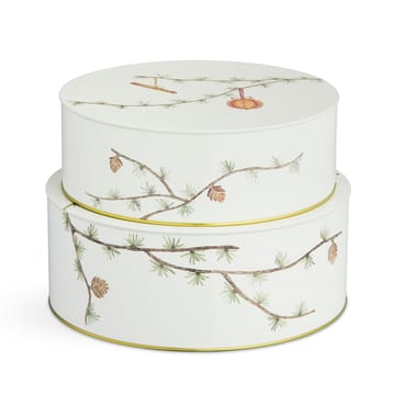 Boîte de rangement de Noël Hammershøi Lot de 2 - Blanc - Kähler