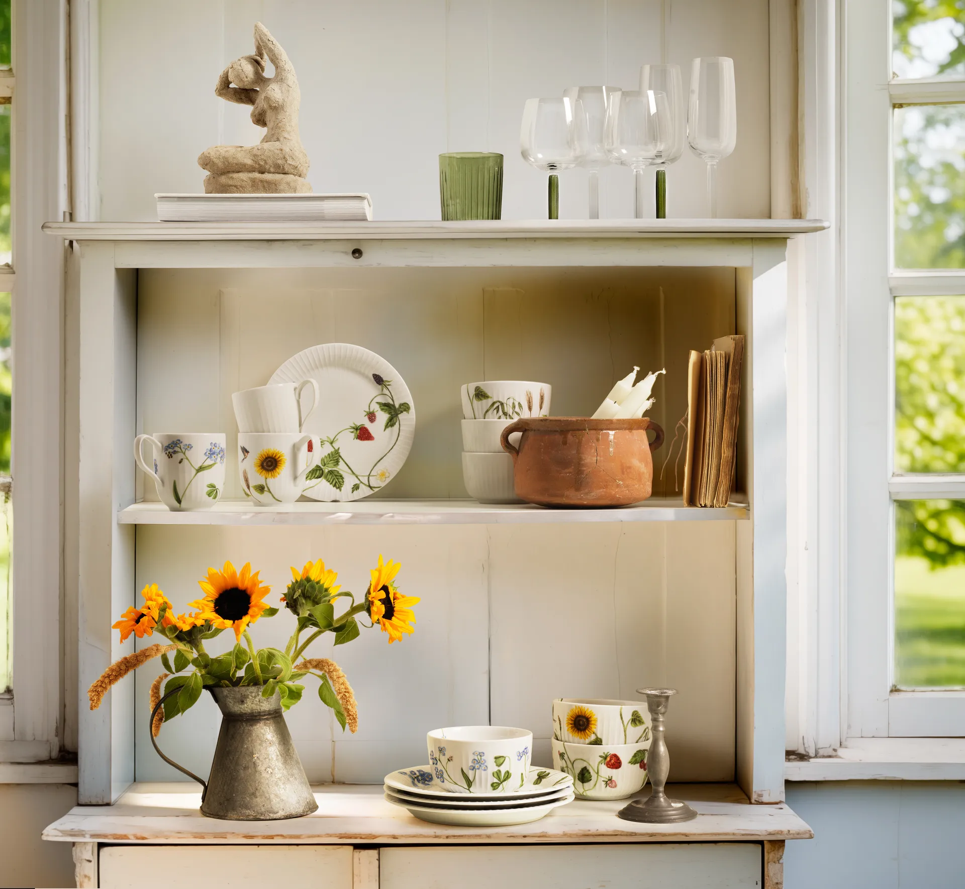 Bol Ø12 cm Hammershøi summer, Sunflower Kähler