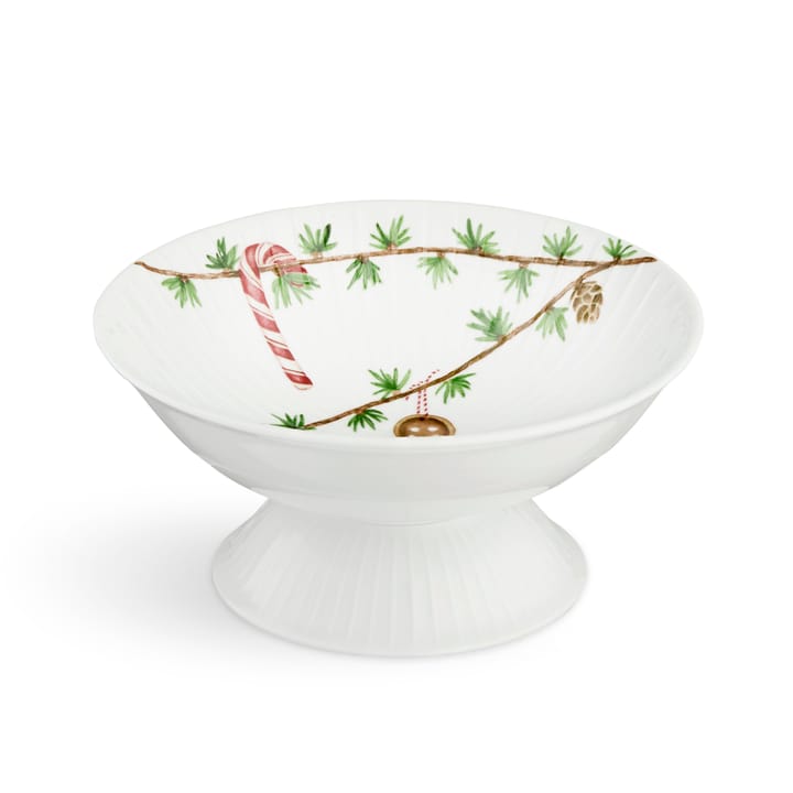 Bol de Noël sur pied Hammershøi Ø16cm - Blanc - Kähler