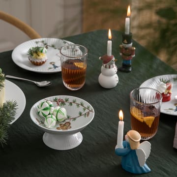 Bol de Noël sur pied Hammershøi Ø16cm - Blanc - Kähler