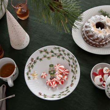 Bol de Noël sur pied Hammershøi Ø23cm - Blanc - Kähler