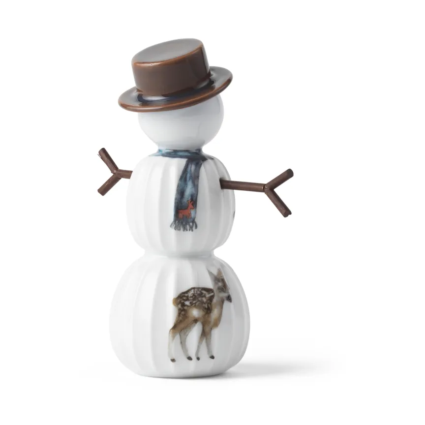 Bonhomme de neige Hammershøi Christmas, Blanc Kähler