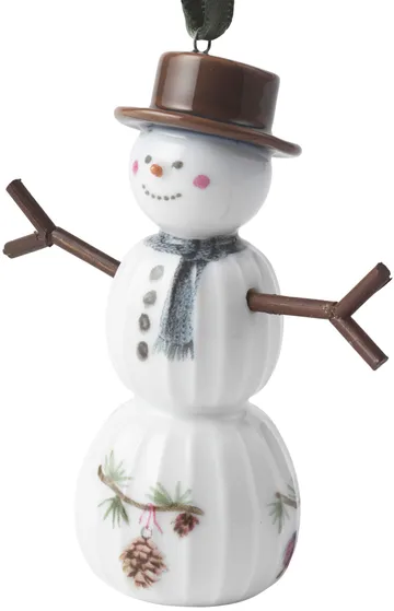 Bonhomme de neige Hammershøi Christmas suspendu - Blanc - Kähler