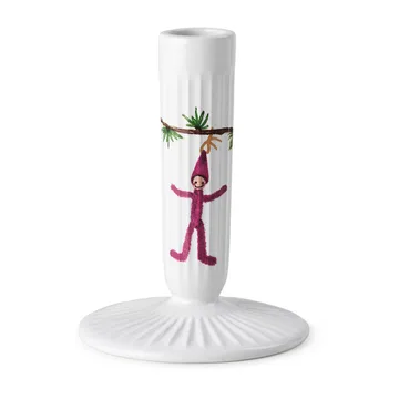 Bougeoir blanc Hammershøi Christmas - 12 cm - Kähler