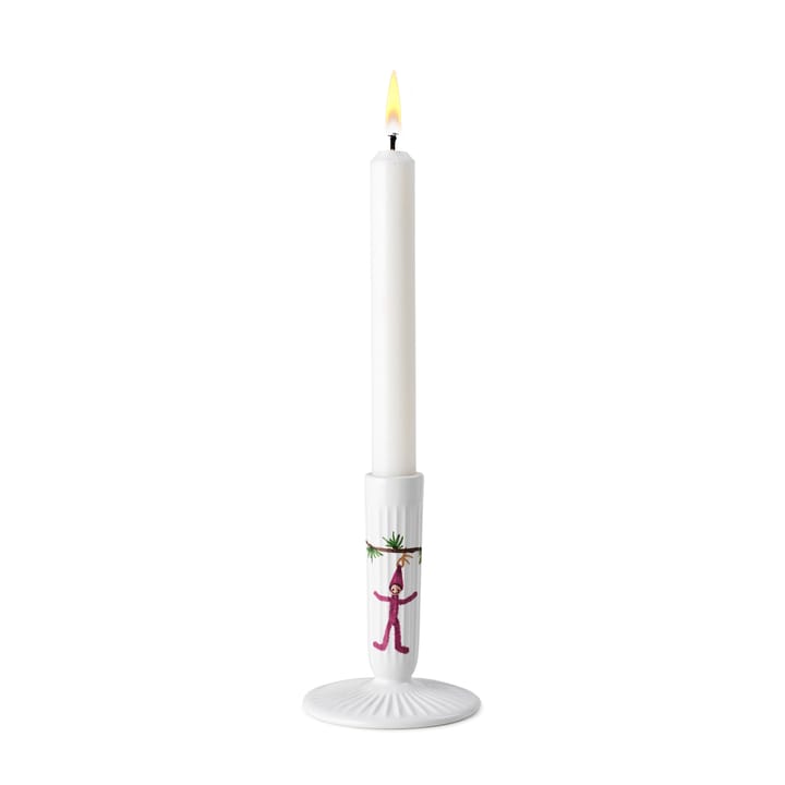 Bougeoir blanc Hammershøi Christmas, 12 cm Kähler