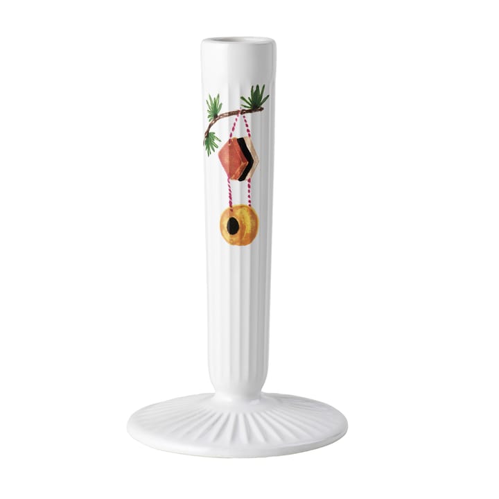 Bougeoir blanc Hammershøi Christmas - 16 cm - Kähler