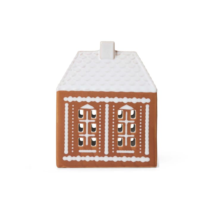 Bougeoir Gingerbread 15 cm - Marron - Kähler