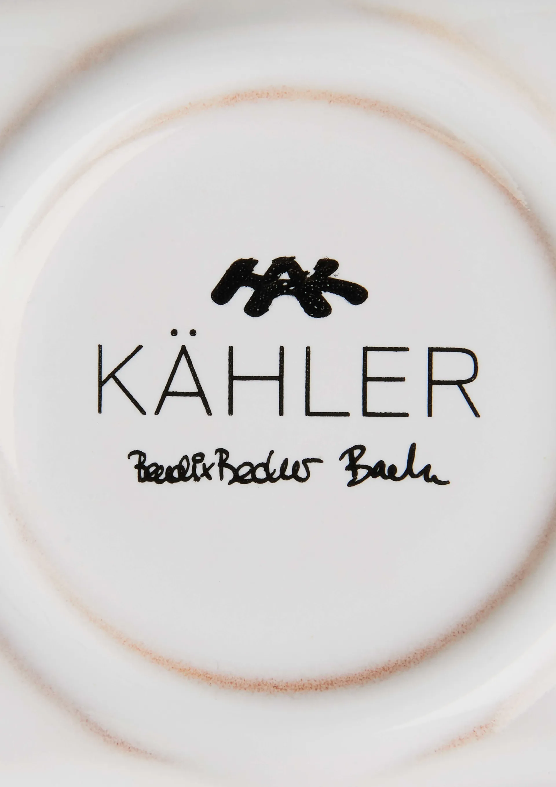 Bougeoir Gingerbread medium 15 cm, Marron Kähler