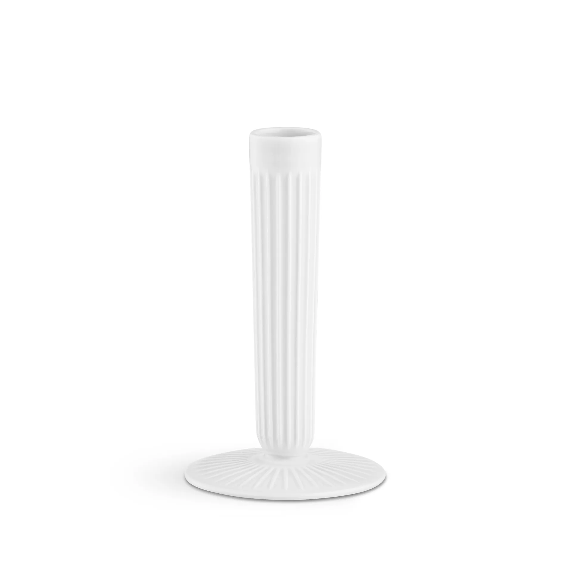 Bougeoir Hammershøi 17 cm, blanc Kähler