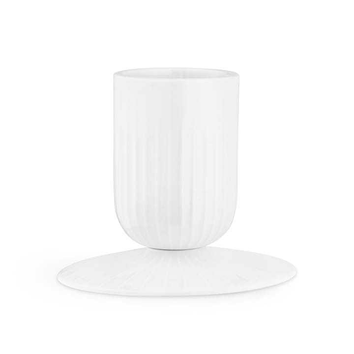 Bougeoir Hammershøi Ø5cm, Blanc Kähler