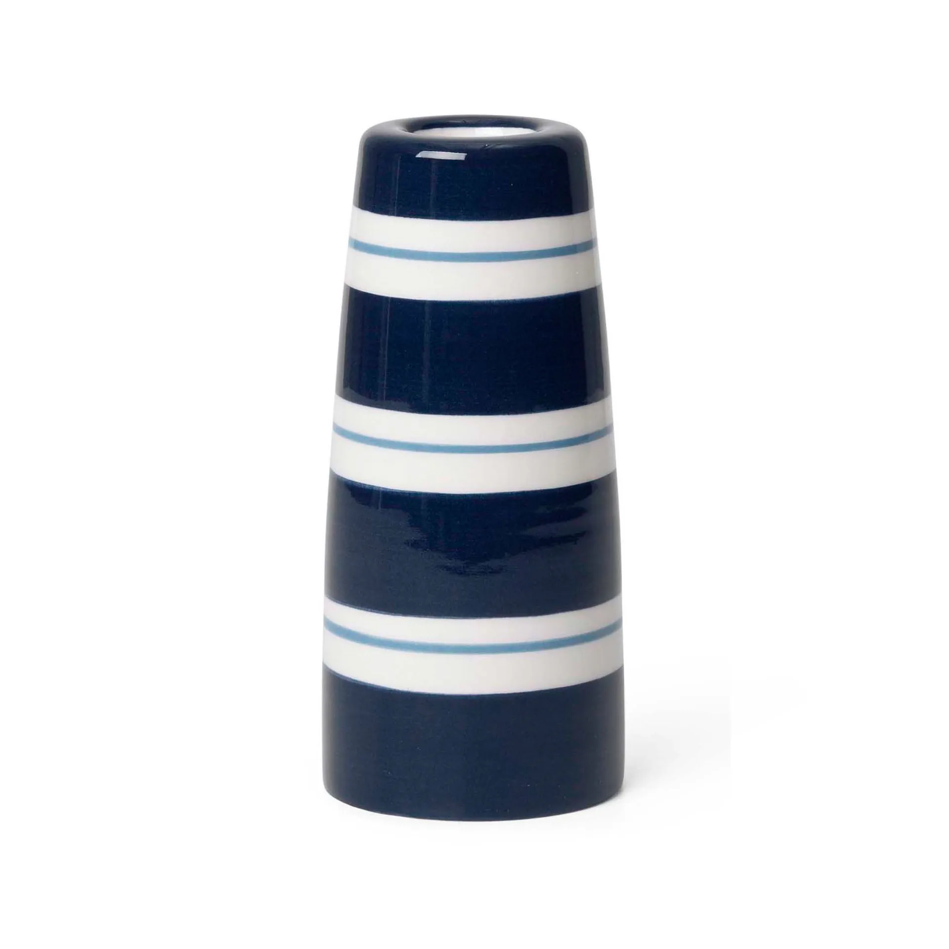 Bougeoir Omaggio Nuovo 12 cm, Bleu foncé Kähler