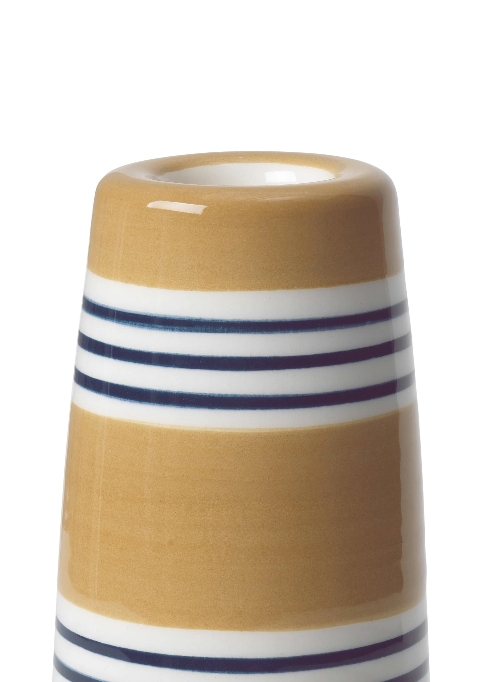 Bougeoir Omaggio Nuovo 16 cm, Ocre Kähler