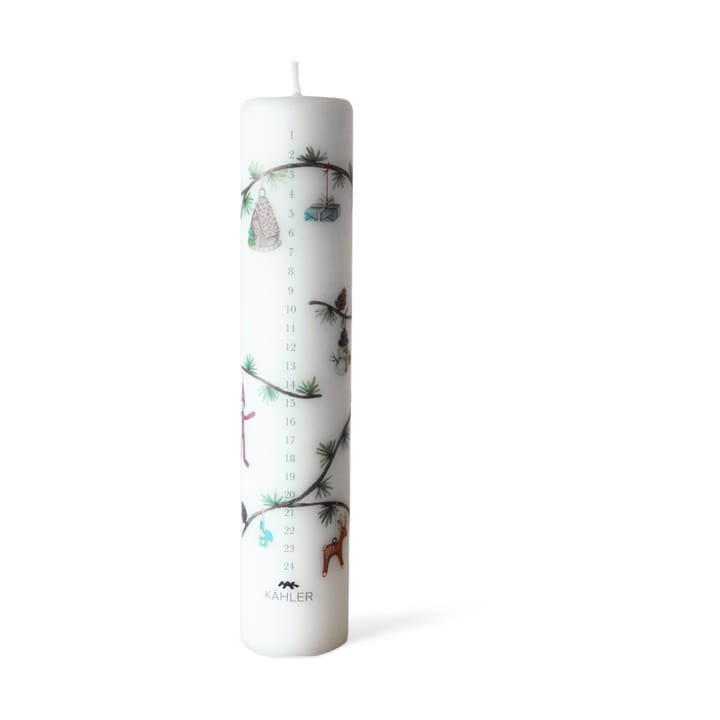 Bougie de l'Avent Hammershøi Christmas Ø 5 cm, 2024 Kähler