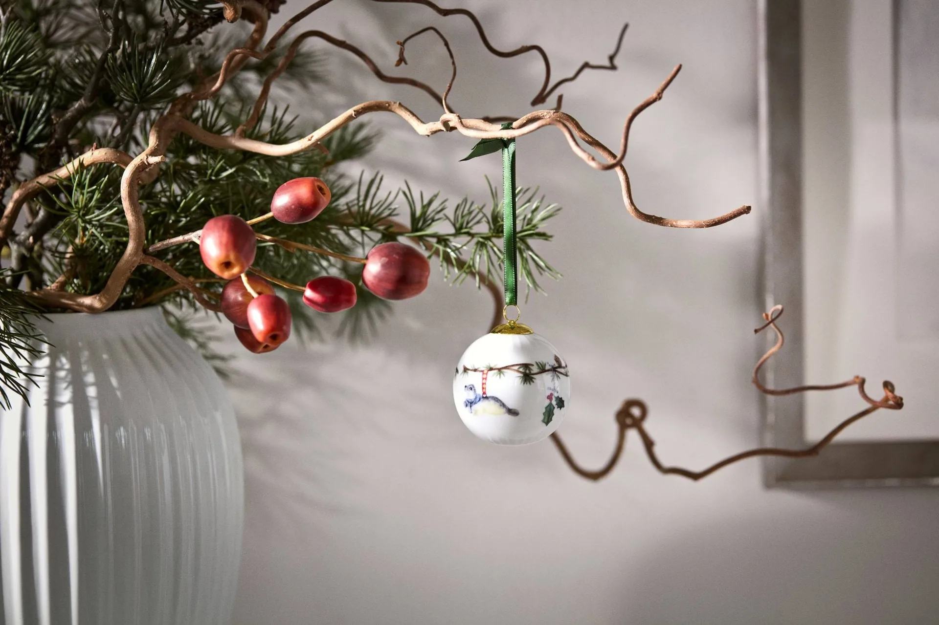 Boule de Noël Hammershøi Christmas Ø6 cm, 2026 Kähler