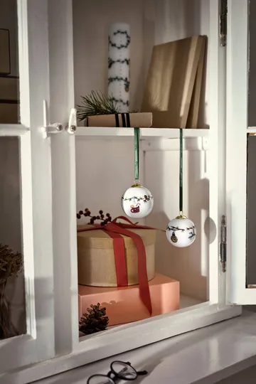 Boule de Noël Hammershøi Christmas Ø6 cm - 2026 - Kähler