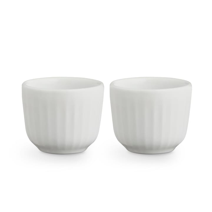 Coquetier Hammershøi  lot de 2 - blanc - Kähler