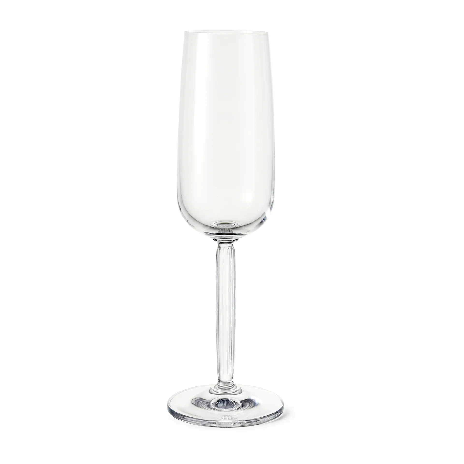 Coupes de champagne 24 cl Hammershøi, lot de 2, Transparent Kähler
