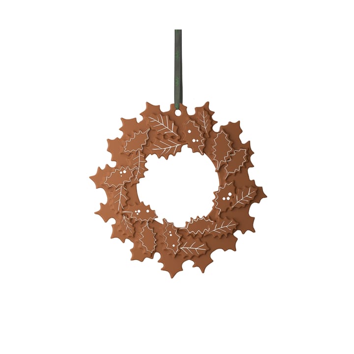 Couronne de Noël Gingerbread Ø18.5 cm, Brun Kähler