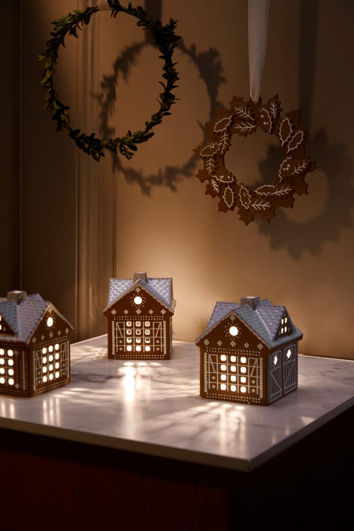 Couronne de Noël Gingerbread Ø18.5 cm, Brun Kähler