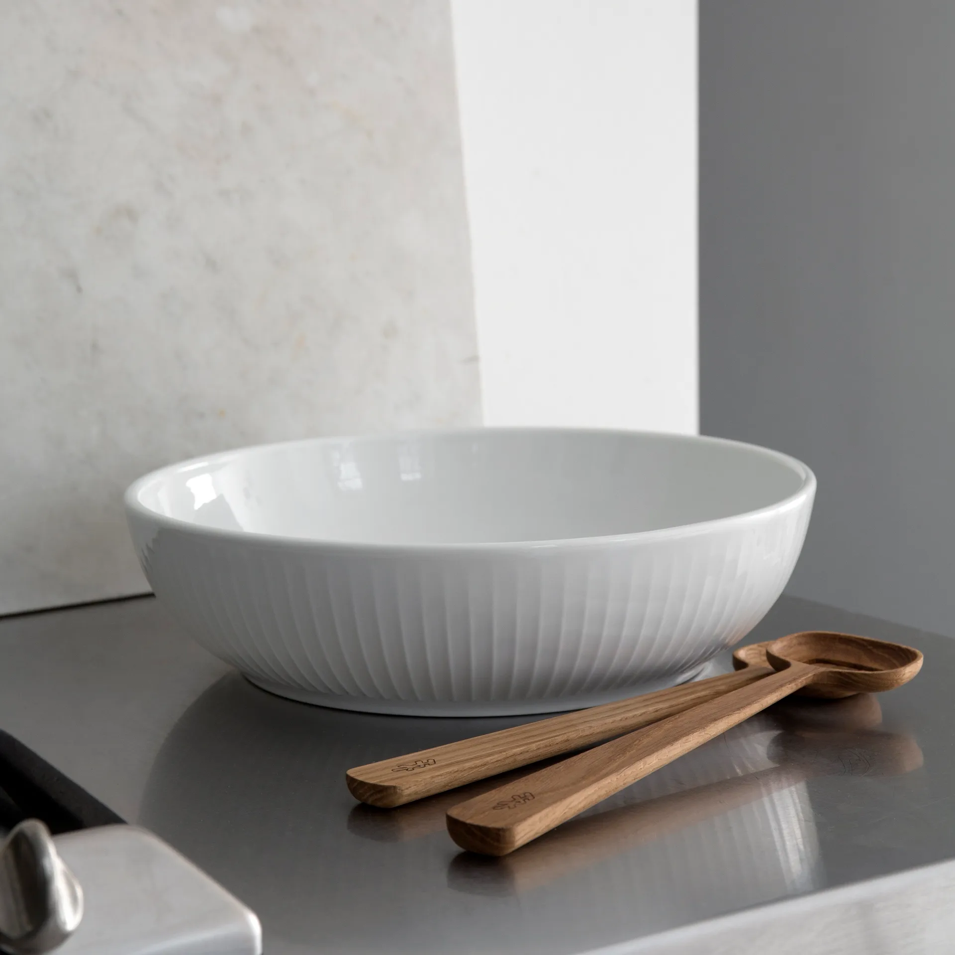 Couverts à salade Hammershøi, 2 pièces Kähler