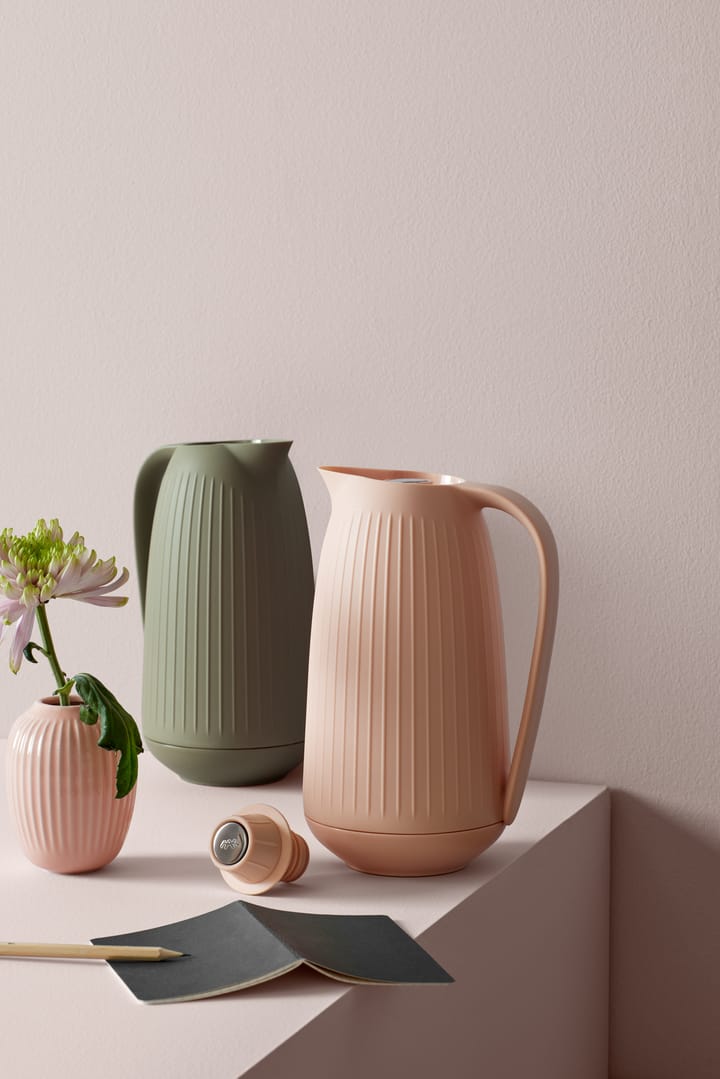 Cruche isotherme Hammershøi, Vert olive Kähler