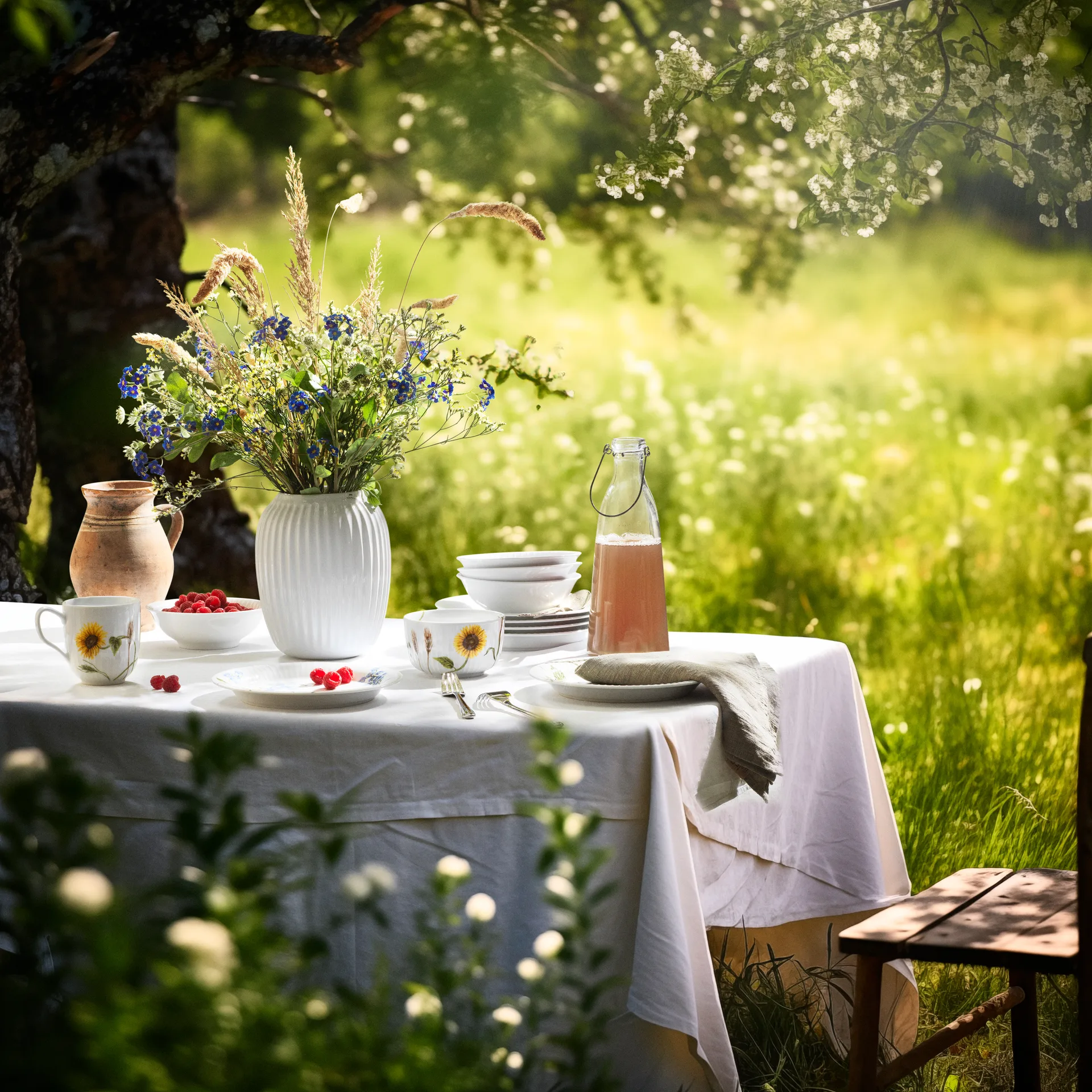 Mug 33 cl Hammershøi summer, Sunflower Kähler