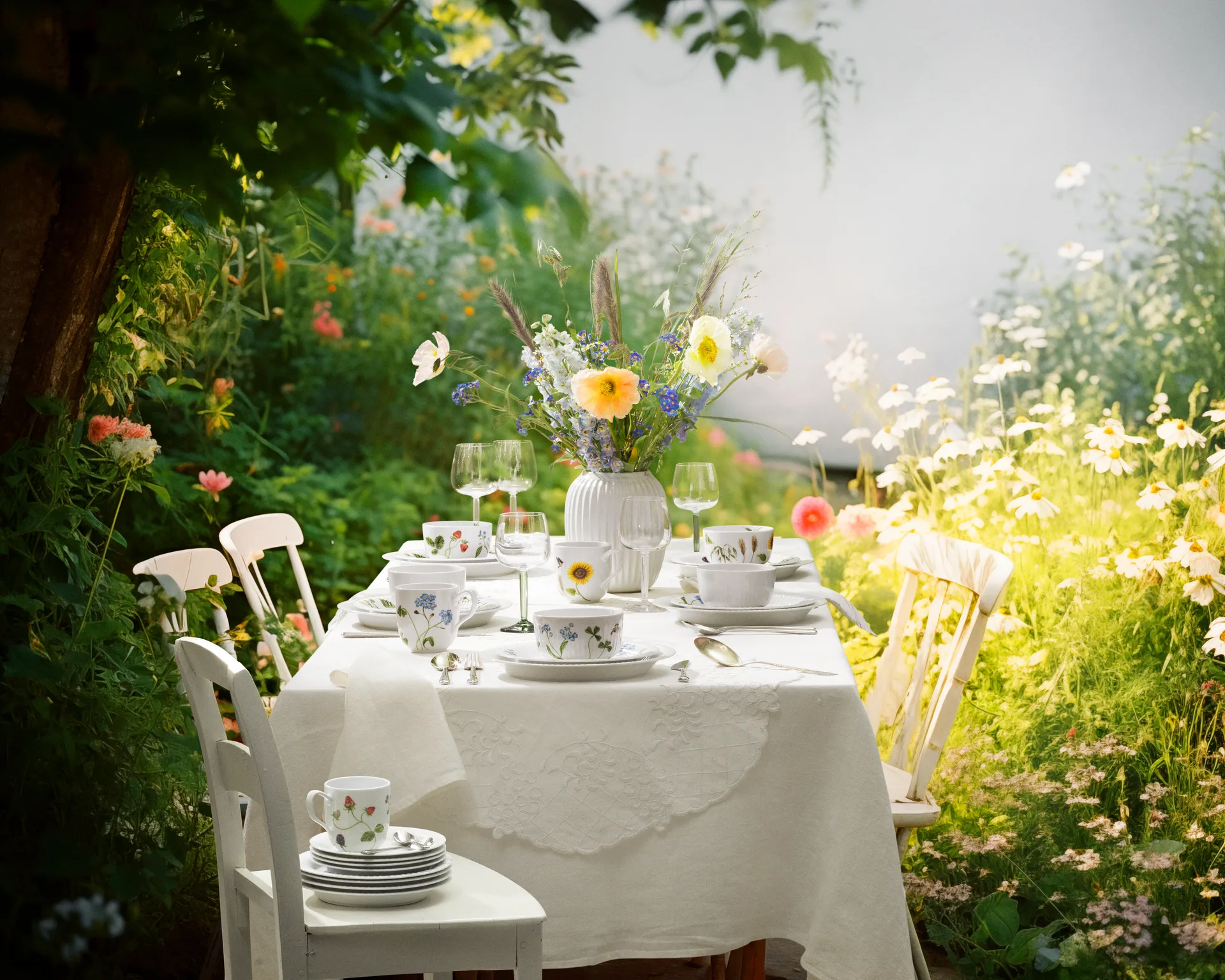 Mug 33 cl Hammershøi summer, Sunflower Kähler