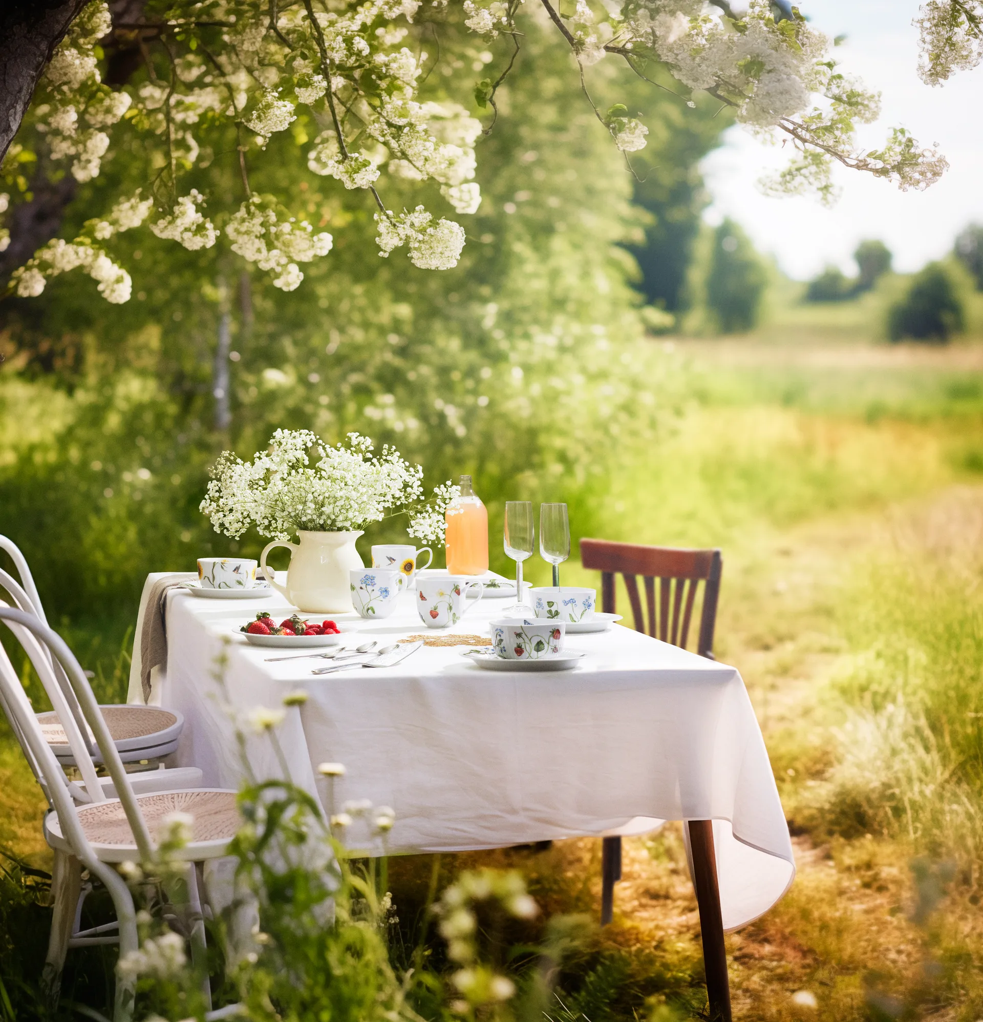 Mug 33 cl Hammershøi summer, Sunflower Kähler