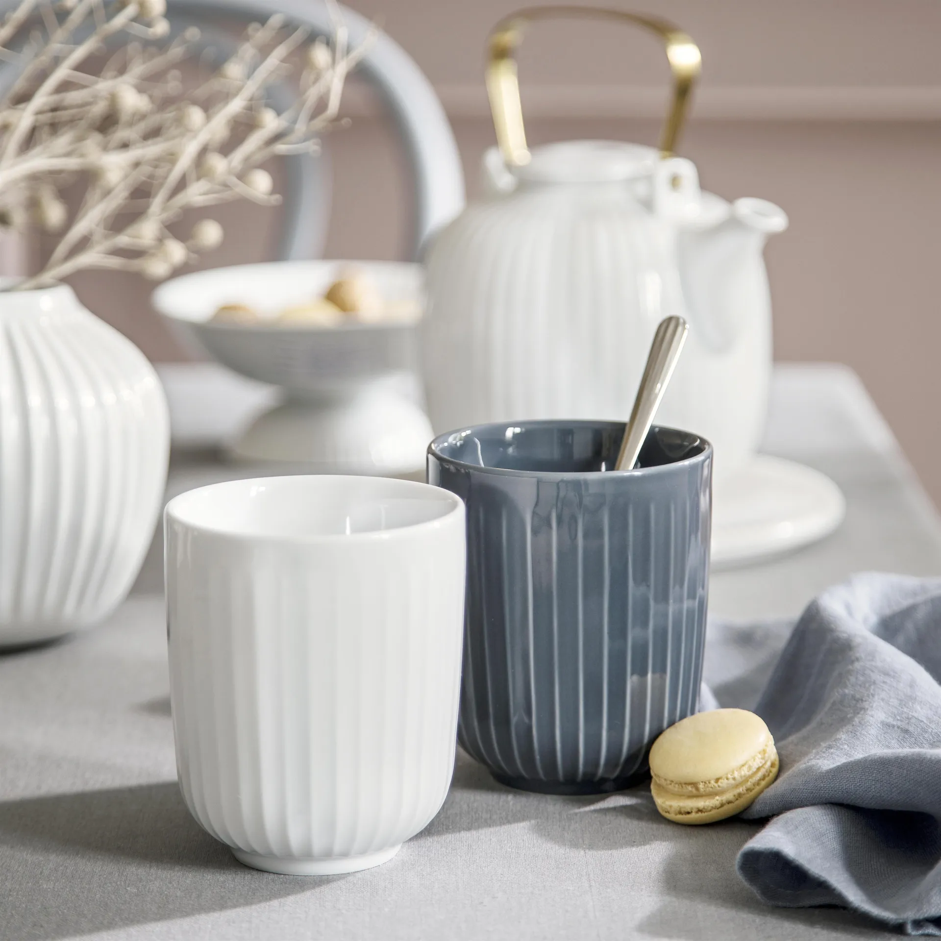 Mug thermos Hammershøi, blanc Kähler