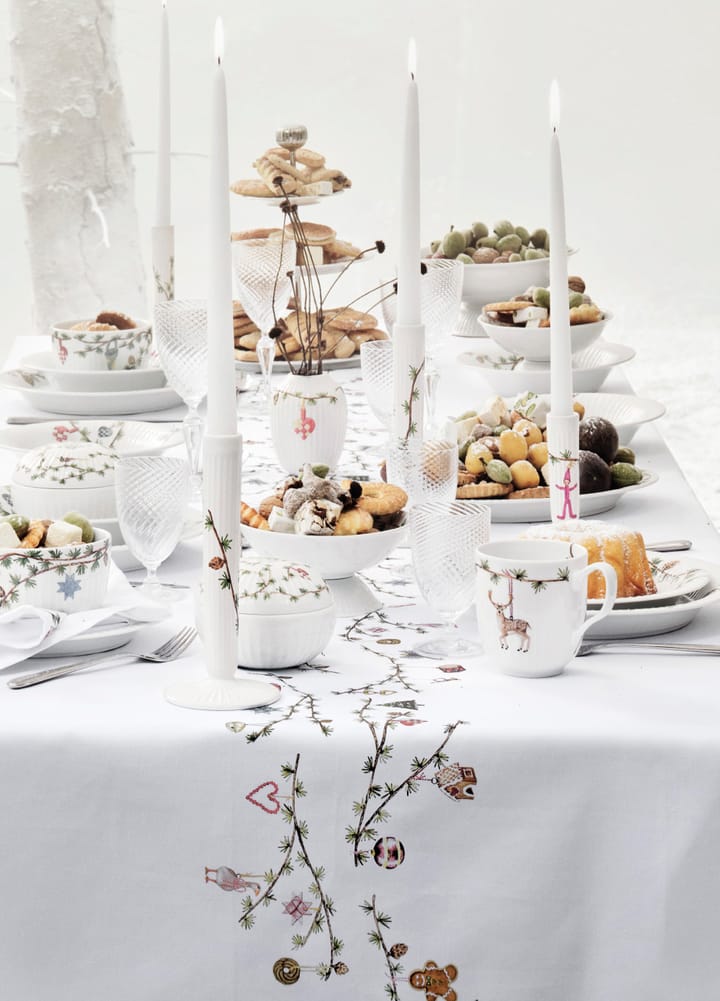 Nappe Hammershøi Christmas 150x370 cm, Blanc Kähler