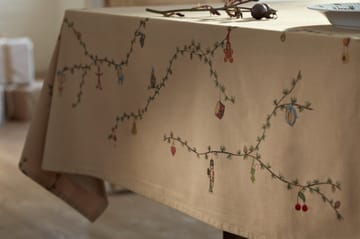 Nappe Hammershøi Christmas beige - 150x220 cm - Kähler
