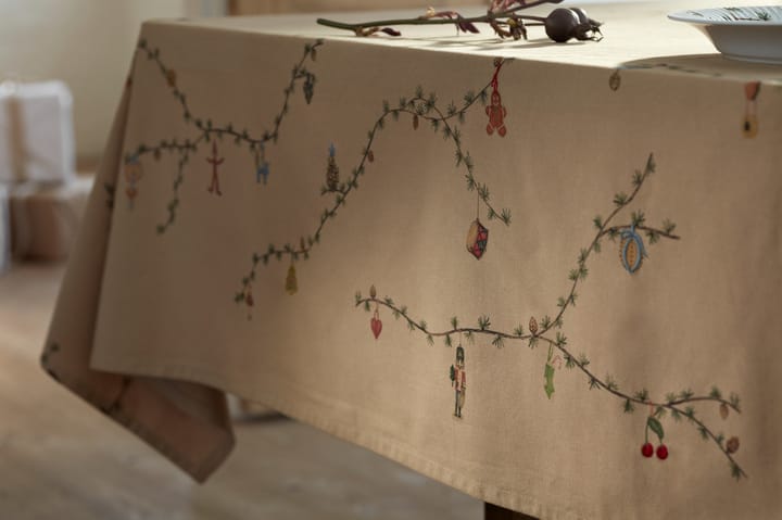 Nappe Hammershøi Christmas beige, 150x220 cm Kähler