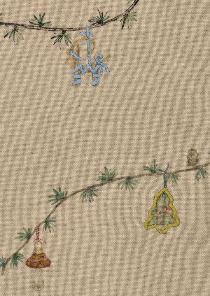Nappe Hammershøi Christmas beige - 150x270 cm - Kähler