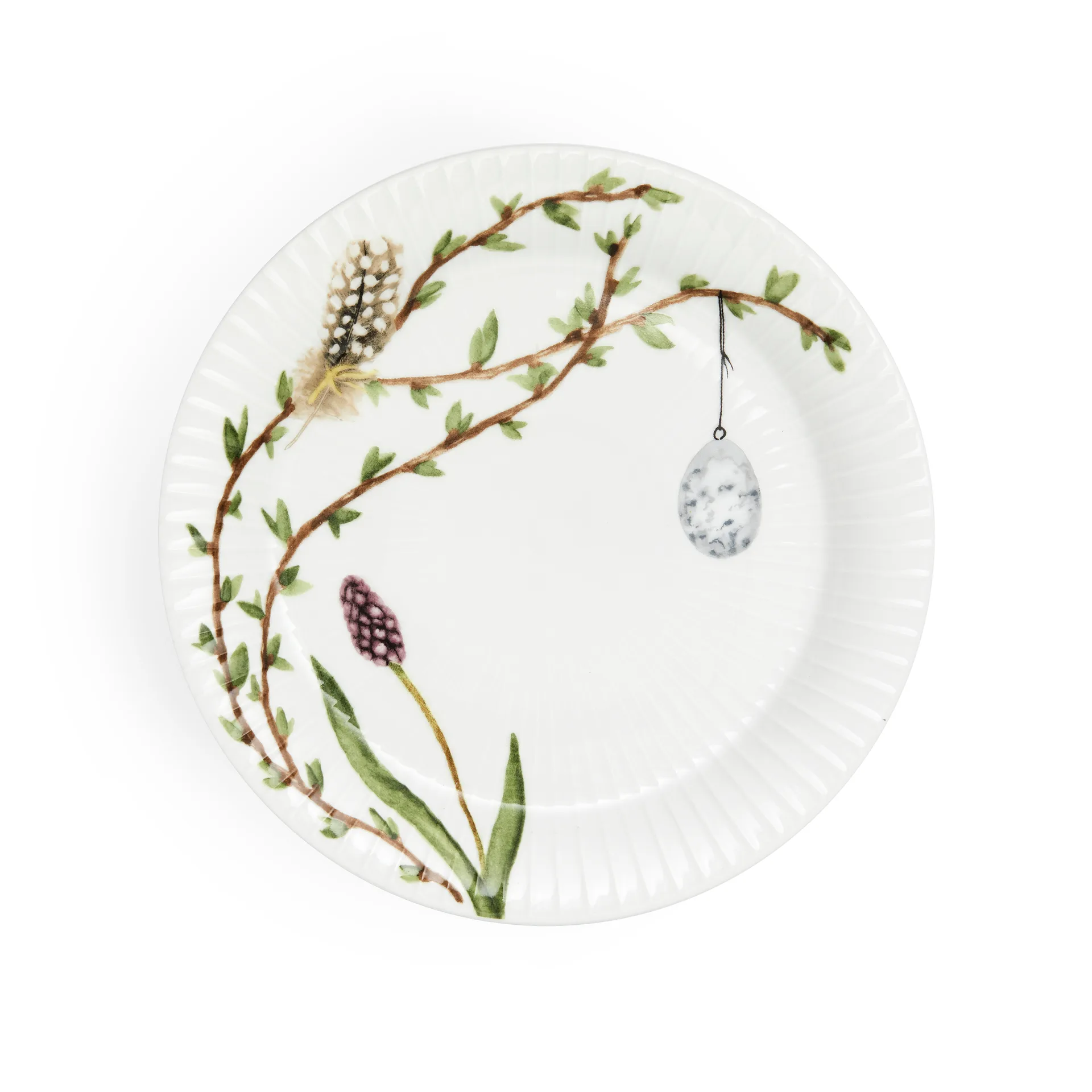 Petite assiette Hammershøi Easter 22cm, Blanc Kähler
