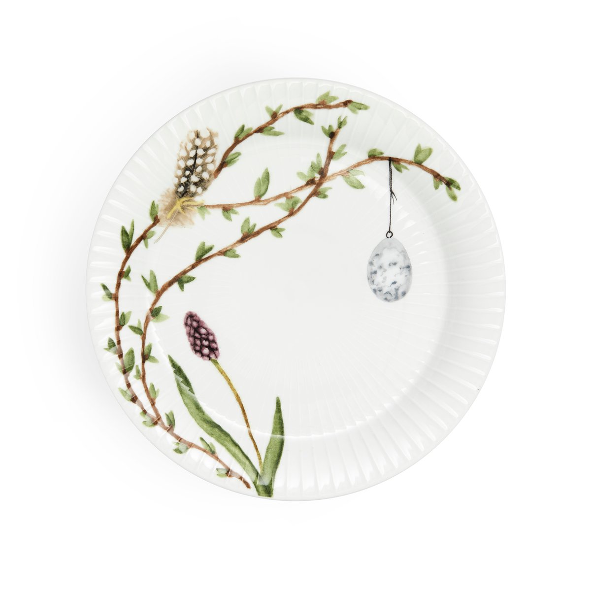 Kähler Petite assiette Hammershoi Easter 22cm Blanc