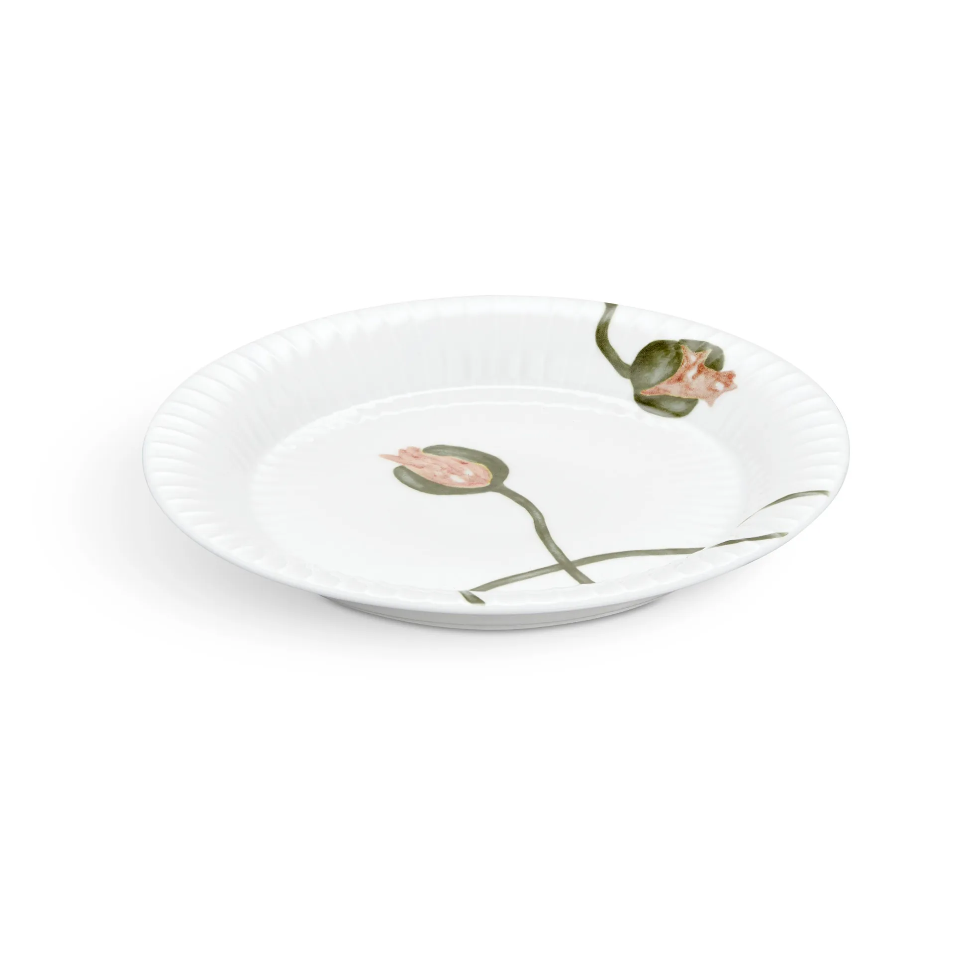 Petite assiette Hammershøi Poppy 19cm, Blanc Kähler