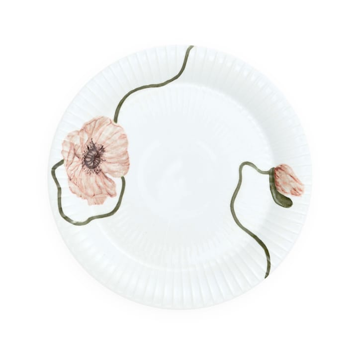 Petite assiette Hammershøi Poppy 22cm - Blanc - Kähler