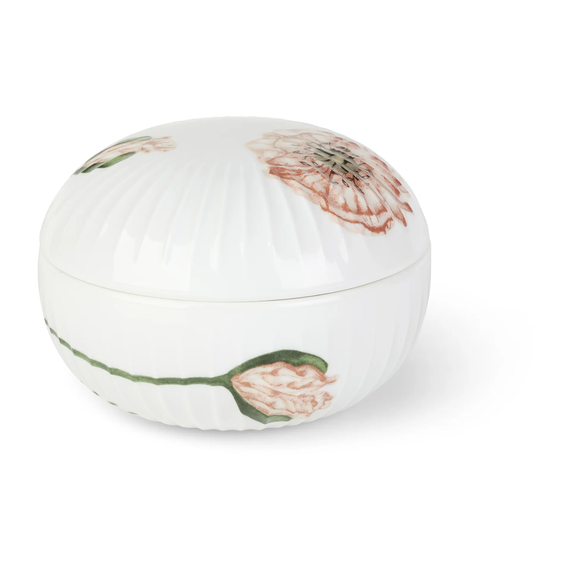 Petite boîte Hammershøi Poppy Ø12 cm, Blanc-détails Kähler