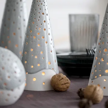 Photophore gris Nobili - petit - Kähler