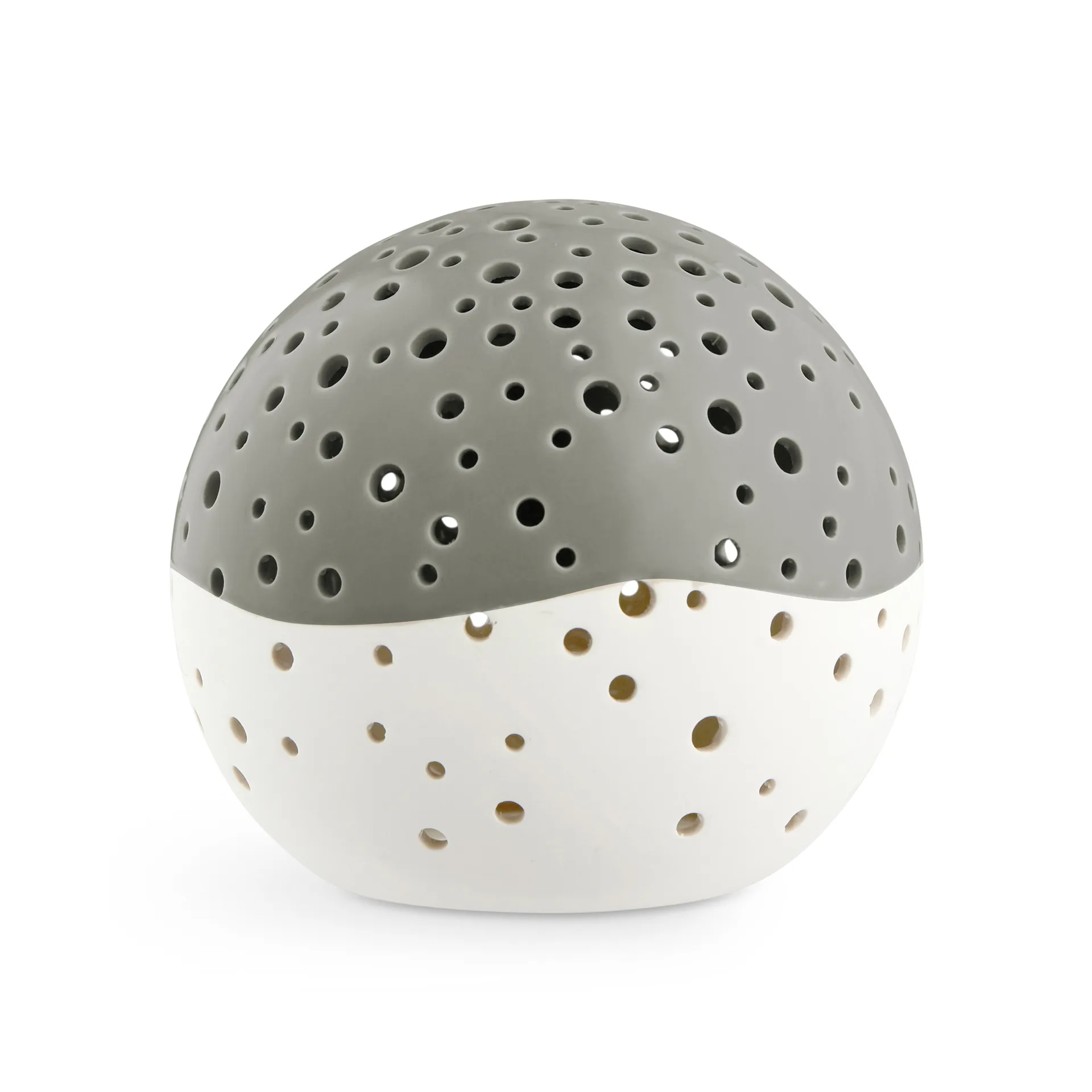 Photophore Nobili vert olive, Grand Ø14 cm Kähler