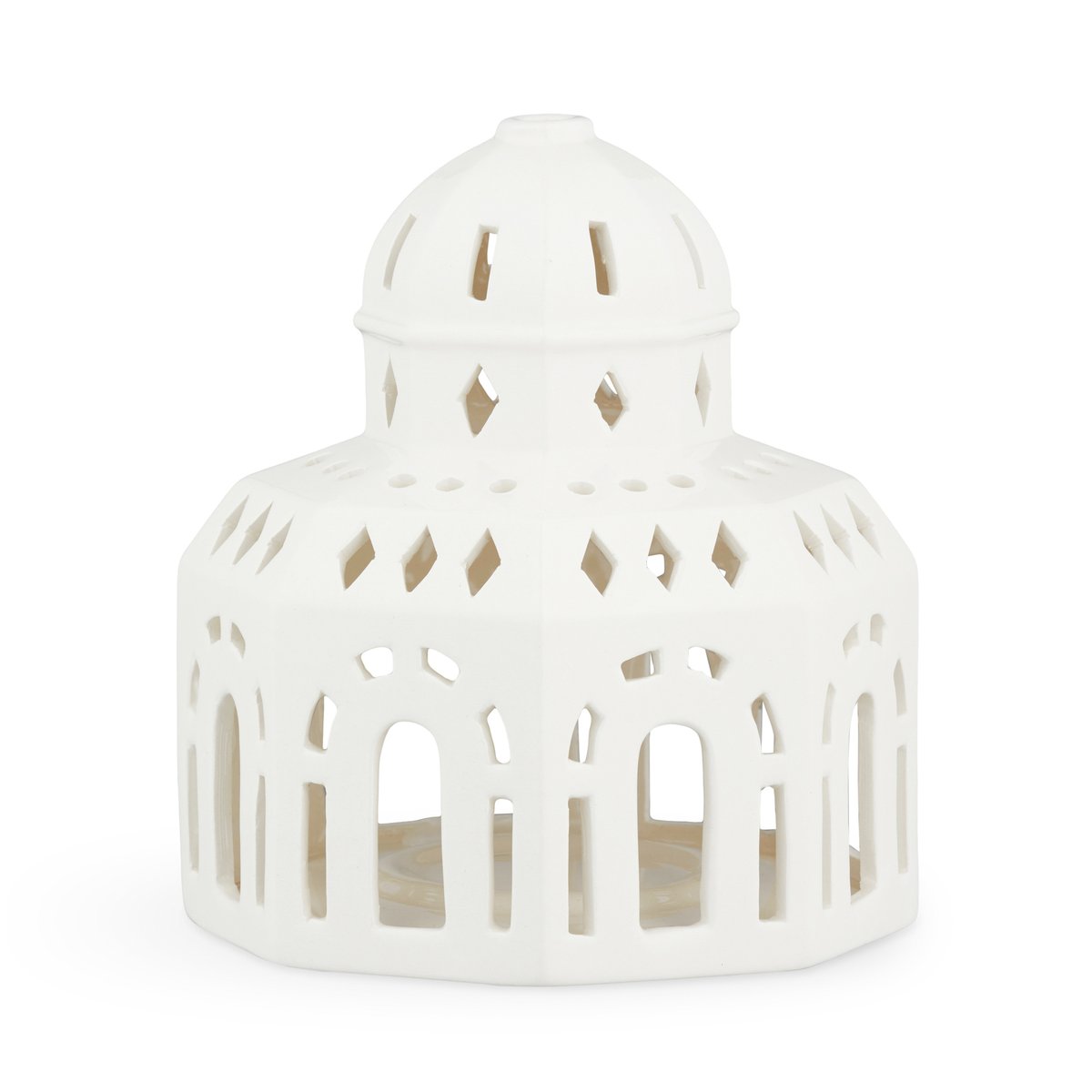 Kähler Photophore Urbania Glass Hall | Design Scandinave | Photophores | Blanc