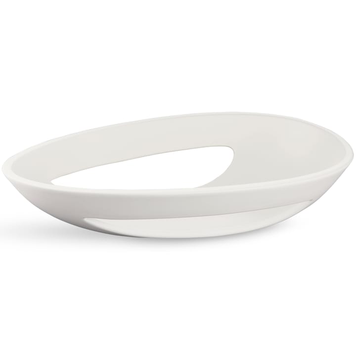 Plat oval Kokong 40 cm - Blanc - Kähler
