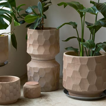 Pot Avec soucoupe Gro sable clair - Ø 43 cm - Kähler