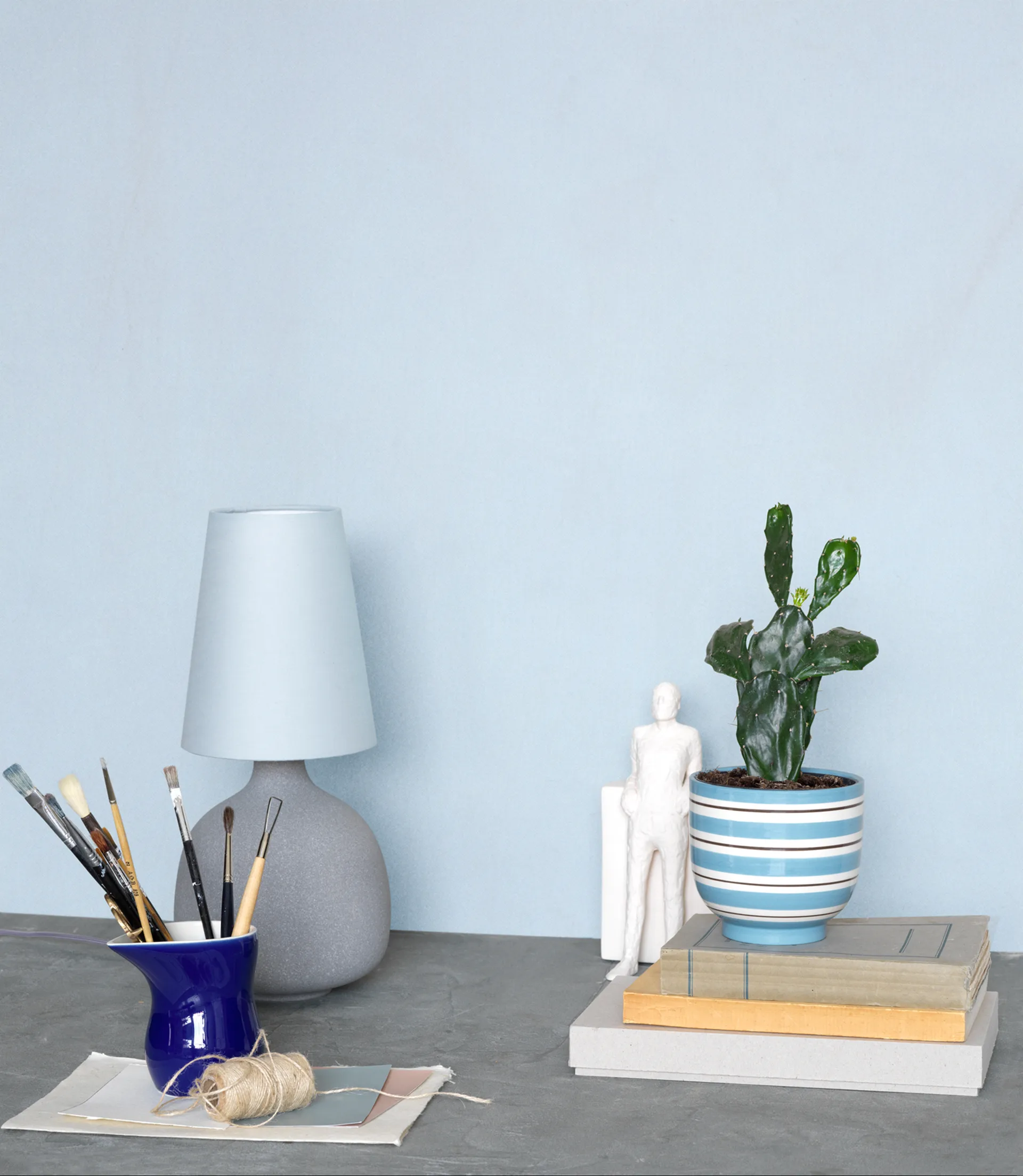 Pot de fleur Omaggio Nuovo Ø12 cm, Bleu moyen Kähler