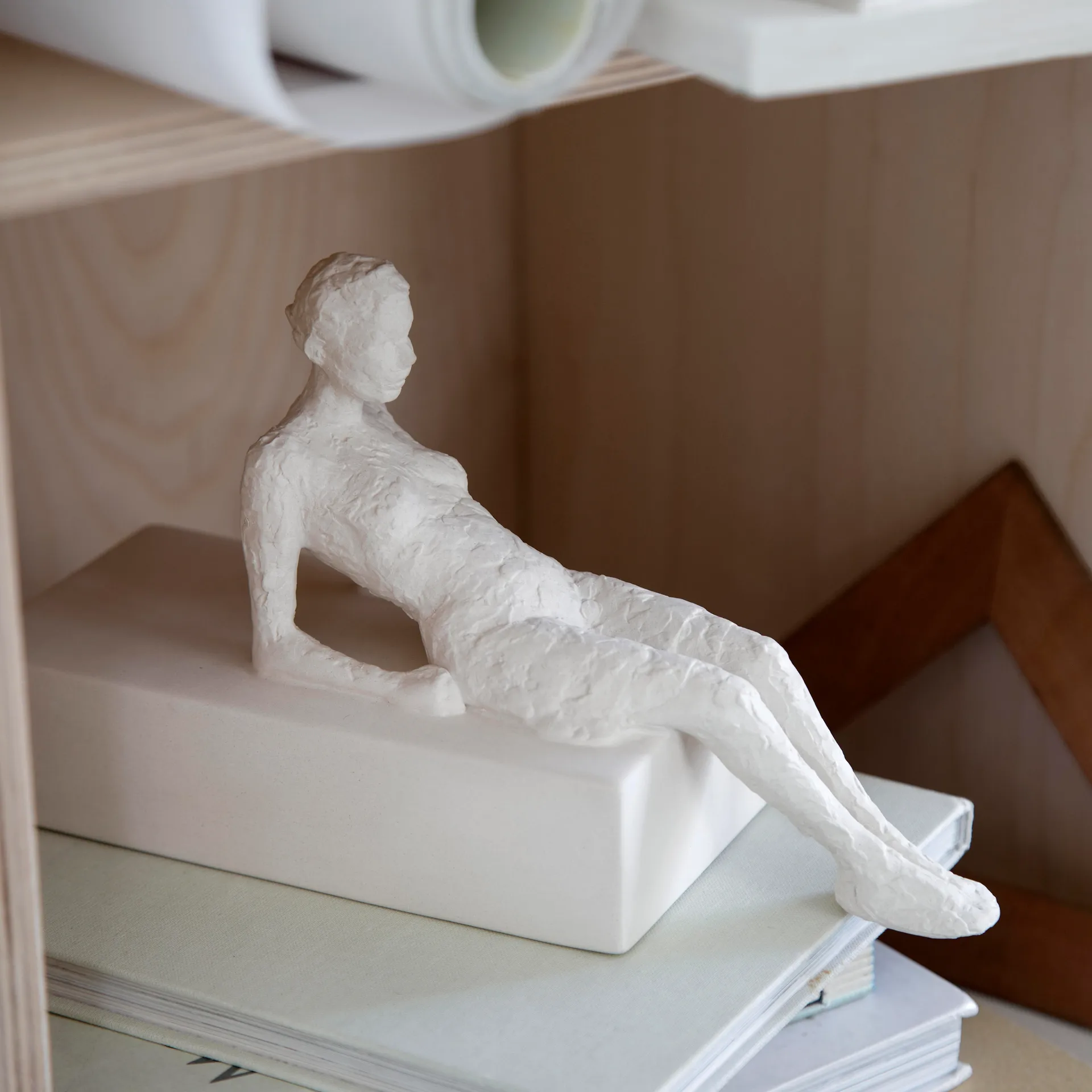 Sculpture avec message Character, The attentive one Kähler