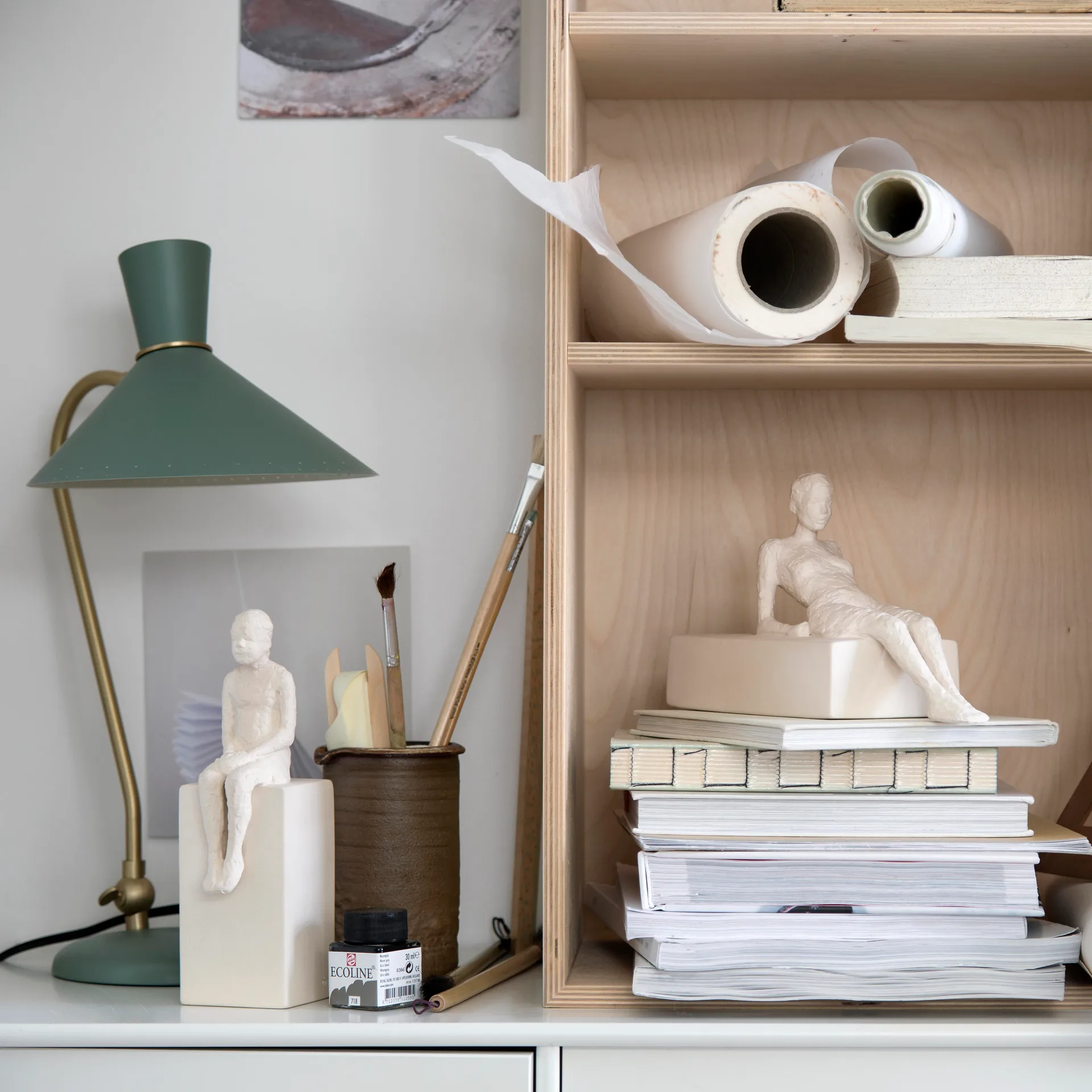 Sculpture avec message Character, The dreamer Kähler