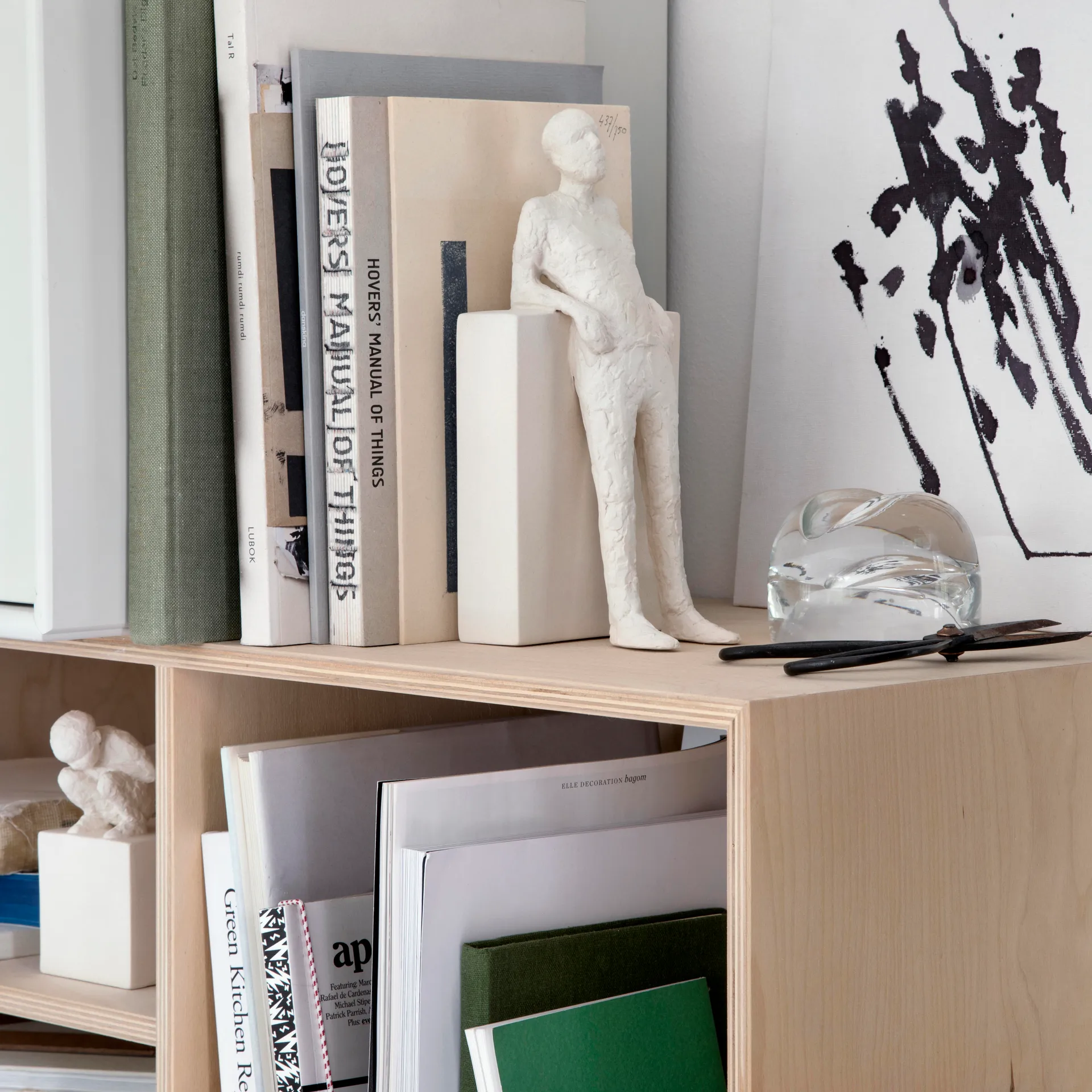 Sculpture avec message Character, The hedonist Kähler