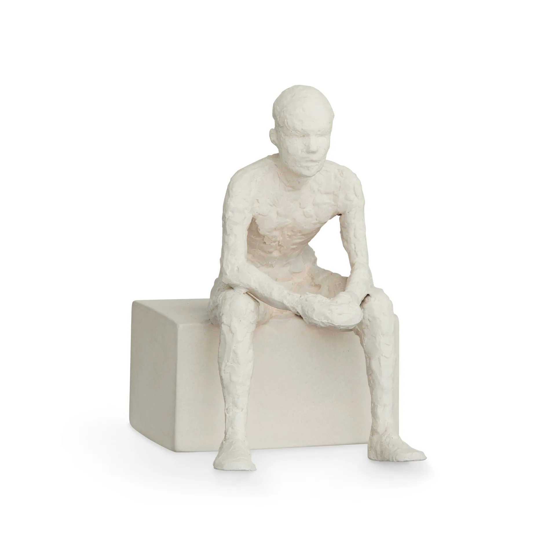 Sculpture avec message Character, The reflective one Kähler