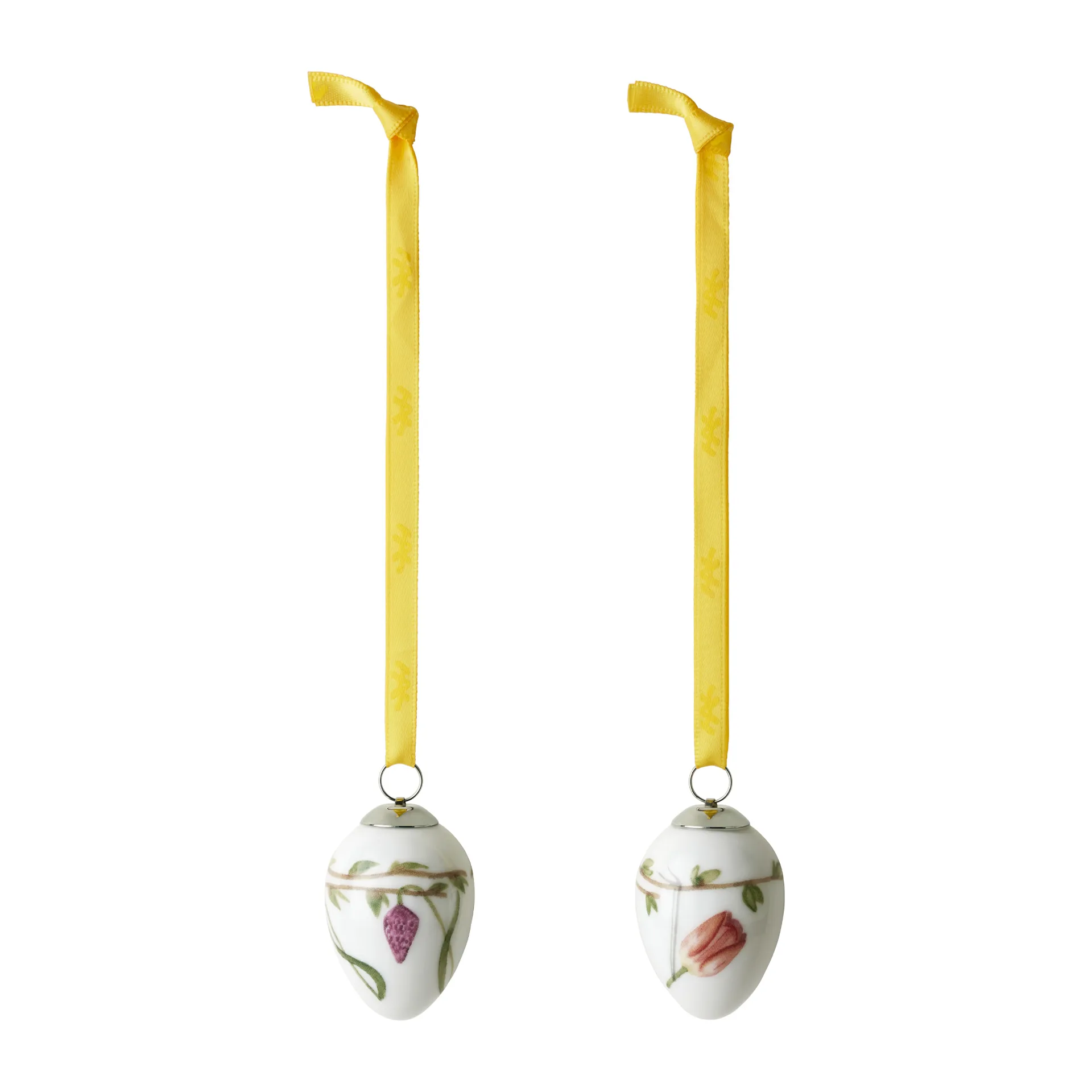 Suspension de Pâques Hammershøi Easter 2023, lot de 2, Hauteur 4,7 cm Kähler